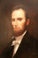 Portrait of Silas Hubbard by Lan Stelstad at Elbert Hubbard Roycroft Museum. East Aurora, NY.
