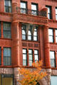 Facade detail of Wilder Building. Rochester, NY.