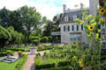 Italianate Terrace Garden, designed by Alling DeForest, at Eastman House. Rochester, NY.