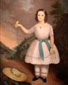 Portrait of Sophia Josephine Dixon attrib. Jefferson Gauntt at Memorial Art Gallery. Rochester, NY.