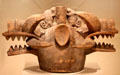 Senufo culture helmet mask from Côte d'Ivoire at Memorial Art Gallery. Rochester, NY