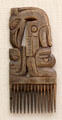 Tlingit or Haida comb at Memorial Art Gallery. Rochester, NY.