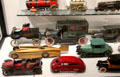 Toy models of trucks, cars & other vehicles at The Strong National Museum of Play. Rochester, NY.