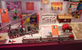 Lionel train set, Erector Master Builder Set & Lincoln Logs at The Strong National Museum of Play. Rochester, NY.