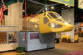 Walk-in helicopter model in Kid to Kid area at The Strong National Museum of Play. Rochester, NY.