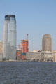 30 Hudson St. by Cesar Pelli & Assoc. Architects & 101 Hudson St. by Brennan Beer Gorman / Architects in Jersey City, NJ. NY.