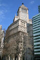 Standard Oil Building commissioned in 1886, extended upward 1896 & then curved facade & tower added 1922. New York, NY