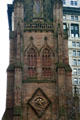 Gothic tower of Trinity Church. New York, NY
