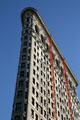 Shape of Flatiron Building. New York, NY.