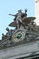 Glory of Commerce [aka Hermes or Mercury] sculpture group by Jules-Felix Coutan atop Grand Central Terminal. New York, NY.