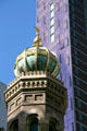 Domed tower of Central Synagogue. New York, NY.