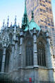 Rear of St. Patrick's Cathedral. New York, NY.