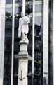 Columbus Monument by Gaetano Russo on Columbus Circle. New York, NY.