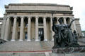 Low Memorial Library & Alma Mater sculpture at Columbia University. New York, NY.
