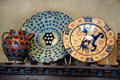 Tin-glazed earthenware from Valencia, Spain at The Cloisters. New York, NY.