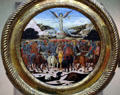 Triumph of Fame tempera painting by Giovanni di Ser Giovanni at Metropolitan Museum of Art. New York, NY.