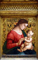 Madonna & Child painting by Luca Signorelli & workshop at Metropolitan Museum of Art. New York, NY.