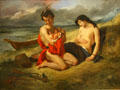The Natchez painting by Eugène Delacroix at Metropolitan Museum of Art. New York, NY