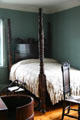 Bed in Mary Bowen's Bed Chamber at Morris-Jumel Mansion. New York, NY.
