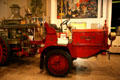 Metropolitan Steamer modified to be pulled by gasoline tractor at New York Fire Museum. New York, NY.