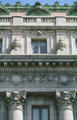 Facade details of United States Custom House. New York, NY.
