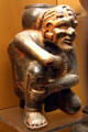 Plumbate ware human figure from Southwester Guatemala at Museum of Natural History. New York, NY.