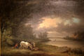 Stormy landscape painting by Joshua Shaw at Metropolitan Museum of Art. New York, NY.