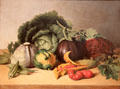 Still Life with Vegetables painting by James Peale at Metropolitan Museum of Art. New York, NY.