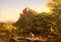 Mountain Ford painting by Thomas Cole at Metropolitan Museum of Art. New York, NY.