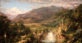 Heart of the Andes painting by Frederic Edwin Church at Metropolitan Museum of Art. New York, NY.