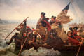 Detail of Washington Crossing the Delaware painting by Emanuel Leutze at Metropolitan Museum of Art. New York, NY.