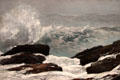 Maine Coast painting by Winslow Homer at Metropolitan Museum of Art. New York, NY.