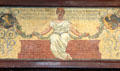 Vanderbilt mansion mantelpiece mosaic by Augustus Saint-Gaudens at Metropolitan Museum of Art. New York, NY.