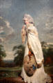Elizabeth Farren portrait by Sir Thomas Lawrence at Metropolitan Museum of Art. New York, NY.
