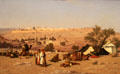 Jerusalem from the Mount of Olives painting by Charles-Théodore Frère at Metropolitan Museum of Art. New York, NY.