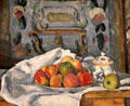 Dish of Apples painting by Paul Cézanne at Metropolitan Museum of Art. New York, NY.