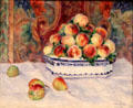 Still life with Peaches painting by Auguste Renoir at Metropolitan Museum of Art. New York, NY.