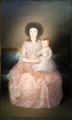 Condesa de Altamira & Daughter Maria Agustina portrait by Goya at Metropolitan Museum of Art. New York, NY.