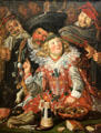 Merrymakers at Shrovetide painting by Frans Hals at Metropolitan Museum of Art. New York, NY.