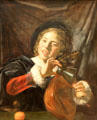 Boy with a Lute painting by Frans Hals at Metropolitan Museum of Art. New York, NY.