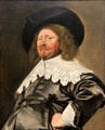 Portrait of a Man, possibly Nicolas Pietersz Duyst van Voorhout by Frans Hals at Metropolitan Museum of Art. New York, NY.