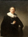 Portrait of a Man, probably a Member of the Van Beresteyn Family by Rembrandt at Metropolitan Museum of Art. New York, NY.