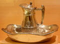 Silver ewer & basin by Leopold Antoine of Paris at Metropolitan Museum of Art. New York, NY.