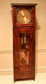 Tall clock by Gutave Stickley made by Craftsman Workshops of Eastwood, NY at Metropolitan Museum of Art. New York, NY.