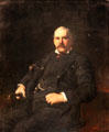 Portrait of Pierpont Morgan by Frank Holl at Morgan Library. New York City, NY.