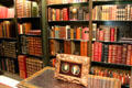 Rare book vault at Morgan Library. New York City, NY.
