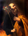 St. Joseph with the Flowering Rod painting by Jusepe de Ribera at Brooklyn Museum. Brooklyn, NY.