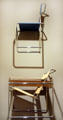 Chromium-plated tubular chairs by Marcel Breuer at Brooklyn Museum. Brooklyn, NY.