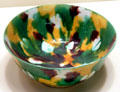Porcelain bowl from China at Brooklyn Museum. Brooklyn, NY.