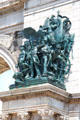Union Navy sculpture by Frederick MacMonnies on Soldiers' & Sailors' Arch in Grand Army Plaza. Brooklyn, NY.